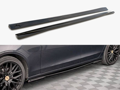 Maxton Design Side Skirts Diffusers Volvo V90 MK2 (2016-2020)