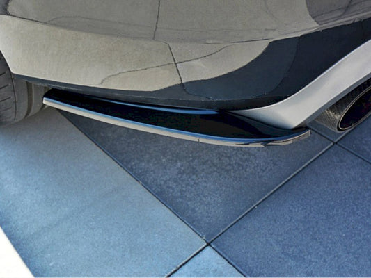 Maxton Design Rear Side Splitters Volvo V60 Polestar Facelift - Carbon Look