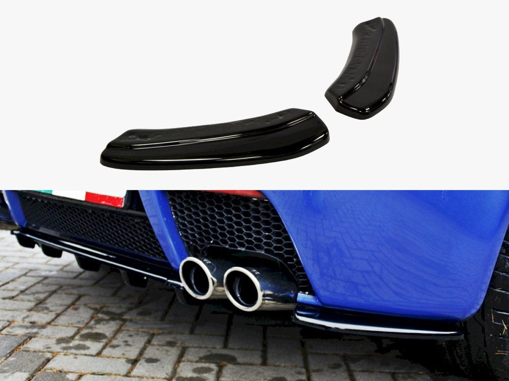 Maxton Design Rear Side Splitters Alfa Romeo 147 GTA - Carbon Look