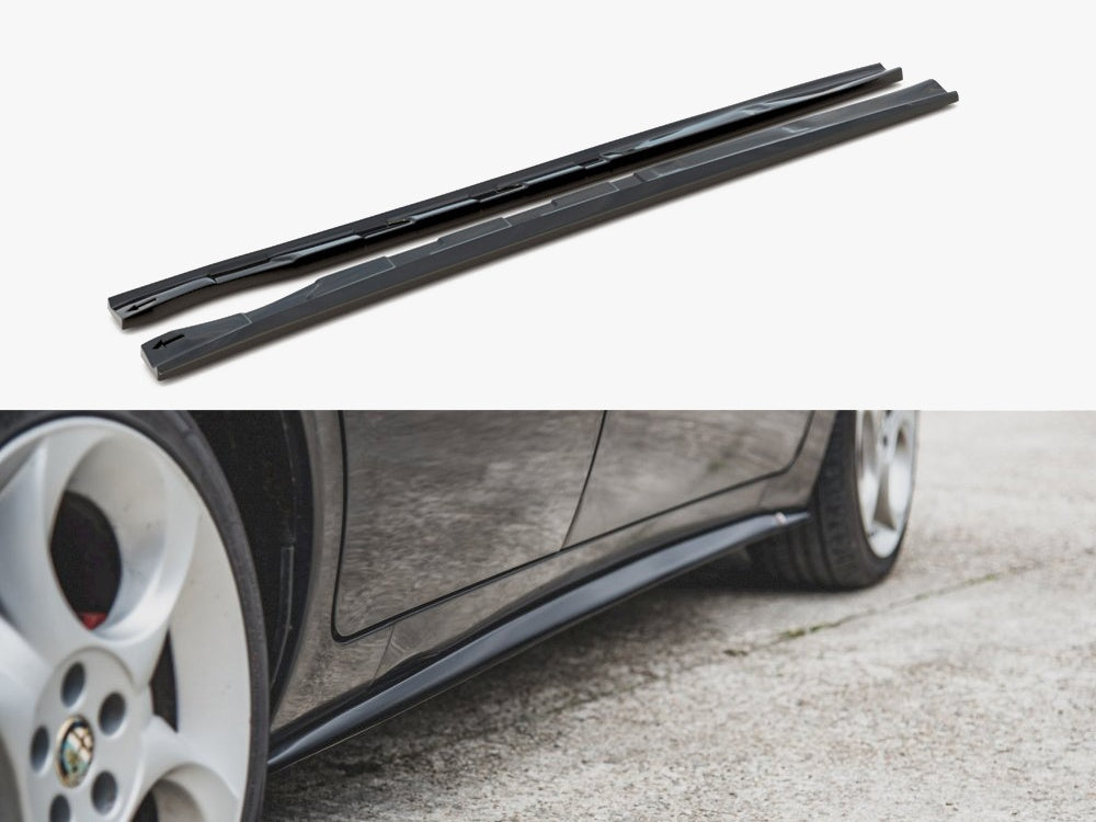 Maxton Design Side Skirts Diffusers Alfa Romeo 156 Facelift (2003-2006)