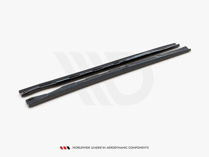Maxton Design Side Skirts Diffusers Alfa Romeo 156 Facelift (2003-2006) - Textured