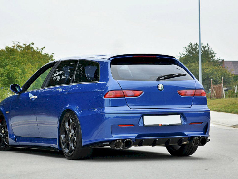 Maxton Design Spoiler Extension CAP Alfa Romeo 156 GTA Sportwagon (2002-2005)