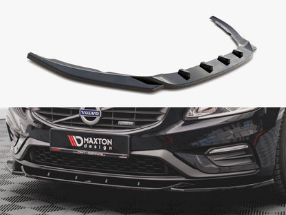 Maxton Design Front Splitter V2 Volvo S60 R-design MK2 (2014-2018)