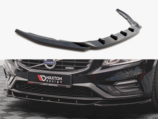 Maxton Design Front Splitter V2 Volvo S60 R-design MK2 (2014-2018)