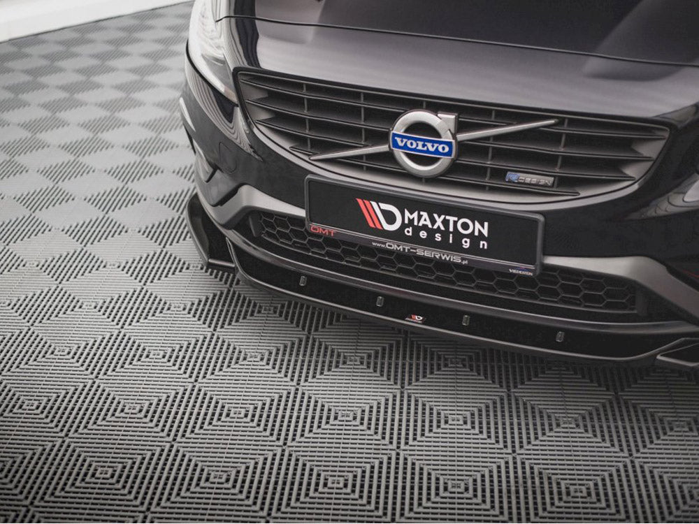 Maxton Design Front Splitter V2 Volvo S60 R-design MK2 (2014-2018)