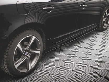 Maxton Design Side Skirts Diffusers Volvo S60 R-Design Mk2