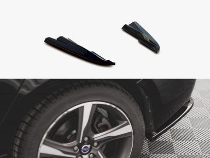 Maxton Design Rear Side Splitters Volvo S60 R-design MK2 (2014-2018)