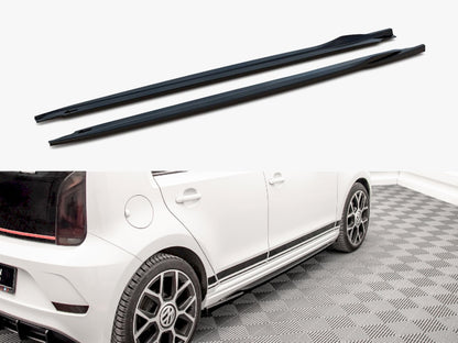 Maxton Design Side Skirts Diffusers VW UP GTI (2018-)