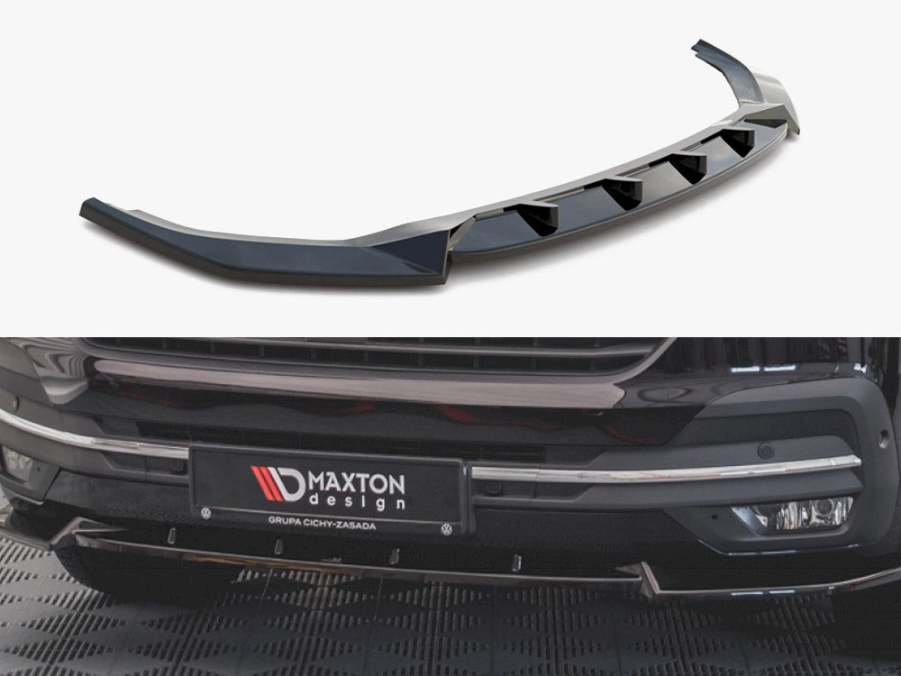 Maxton Design Front Splitter V.1 VW T6 Facelift (2019-)