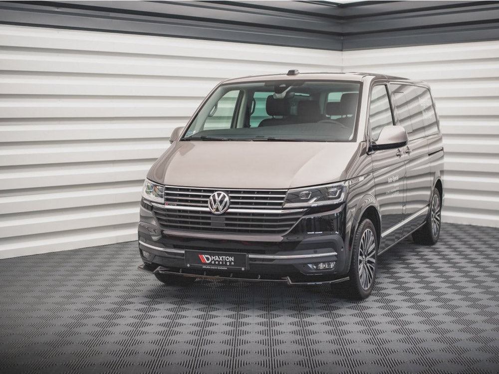 Maxton Design Front Splitter V.1 VW T6 Facelift (2019-)