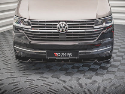 Maxton Design Front Splitter V.1 VW T6 Facelift (2019-)