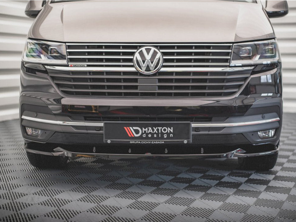 Maxton Design Front Splitter V.2 VW T6 Facelift (2019-)