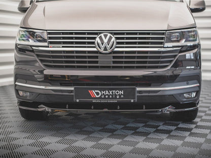 Maxton Design Front Splitter V.2 VW T6 Facelift (2019-)