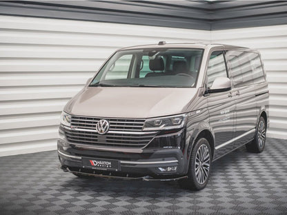 Maxton Design Front Splitter V.2 VW T6 Facelift (2019-)