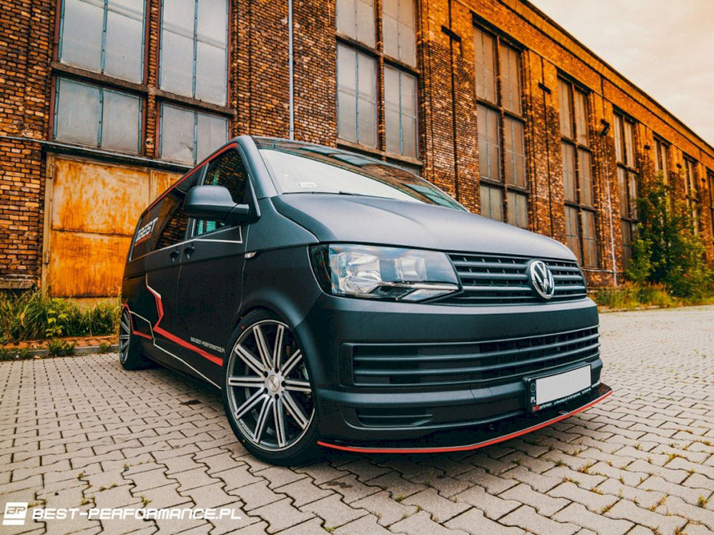 Maxton Design Front Splitter V.1 VW T6 (2015-19)