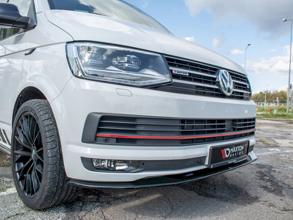 Maxton Design Front Splitter V.2 VW T6 (2015-2019)