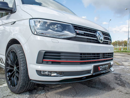 Maxton Design Front Splitter V.2 VW T6 (2015-2019)