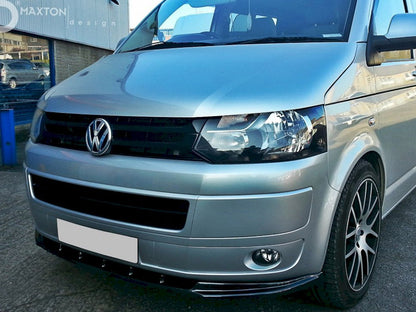 Maxton Design Front Splitter VW T5 (Facelift) - Carbon Look