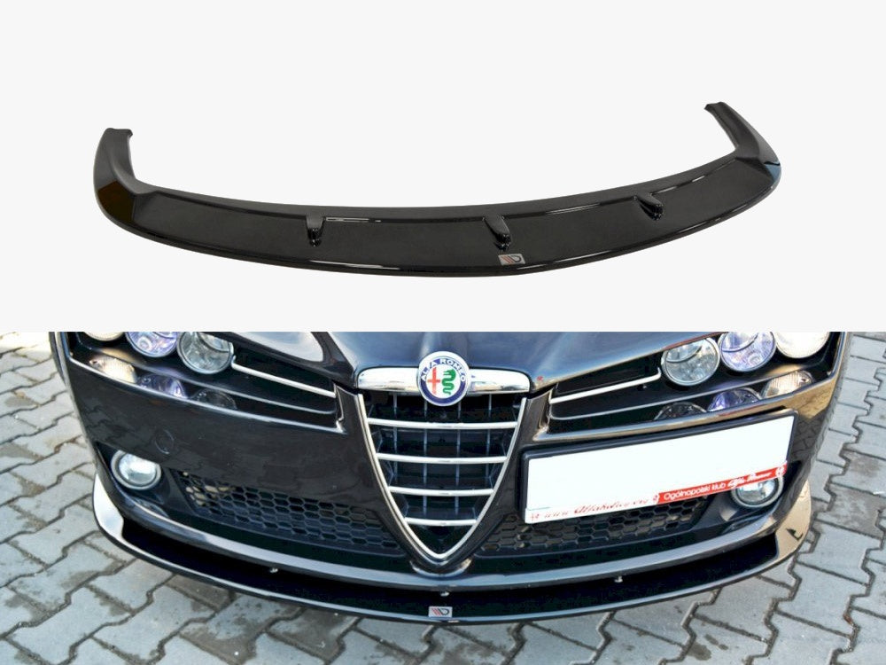 Maxton Design Front Splitter V.2 Alfa Romeo 159 - Carbon Look