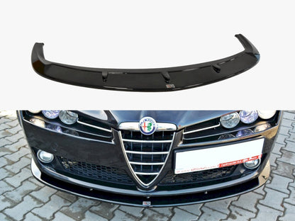 Maxton Design Front Splitter V.2 Alfa Romeo 159 - Carbon Look