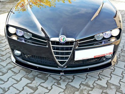 Maxton Design Front Splitter V.2 Alfa Romeo 159 - Carbon Look