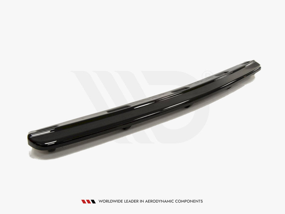 Maxton Design Central Rear Splitter (Vertical Bars) Alfa Romeo 159 - Gloss Black