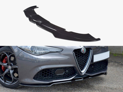 Maxton Design Front Splitter V.1 Alfa Romeo Giulia Veloce