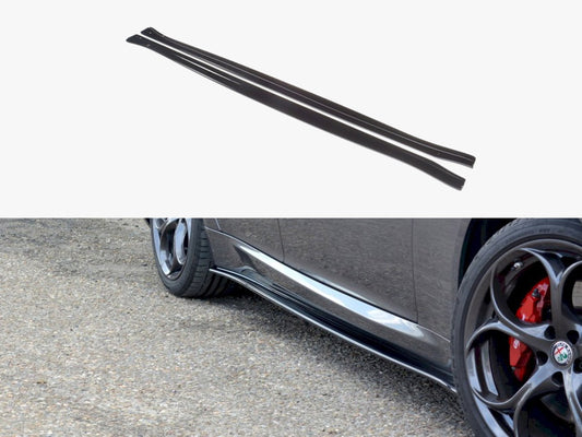 Maxton Design Side Skirts Diffusers Alfa Romeo Giulia Veloce (2015-2019)