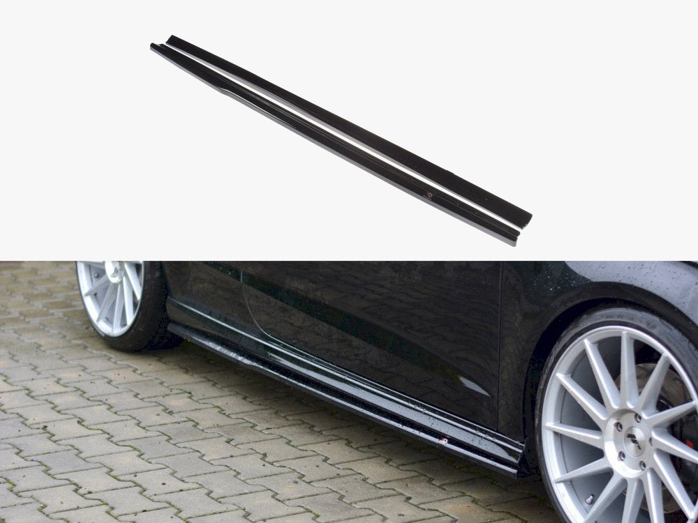 Maxton Design Side Skirts Diffusers Audi S3 / A3 S-line 8V / 8V FL Hatchback