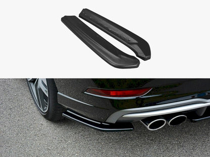 Maxton Design Rear Side Splitters Audi S3 / A3 S-line 8V FL Sedan