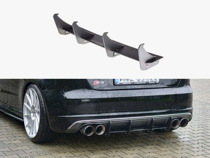 Maxton Design Rear Diffuser Audi S3 8V Hatchback / Sportback
