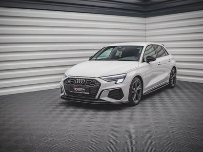 Maxton Design Front Splitter V.1 Audi S3 / A3 S-Line 8Y