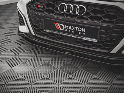 Maxton Design Front Splitter V.2 Audi S3 / A3 S-Line 8Y