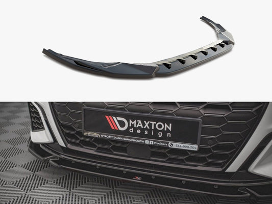 Maxton Design Front Splitter V.3 Audi S3 / A3 S-Line 8Y