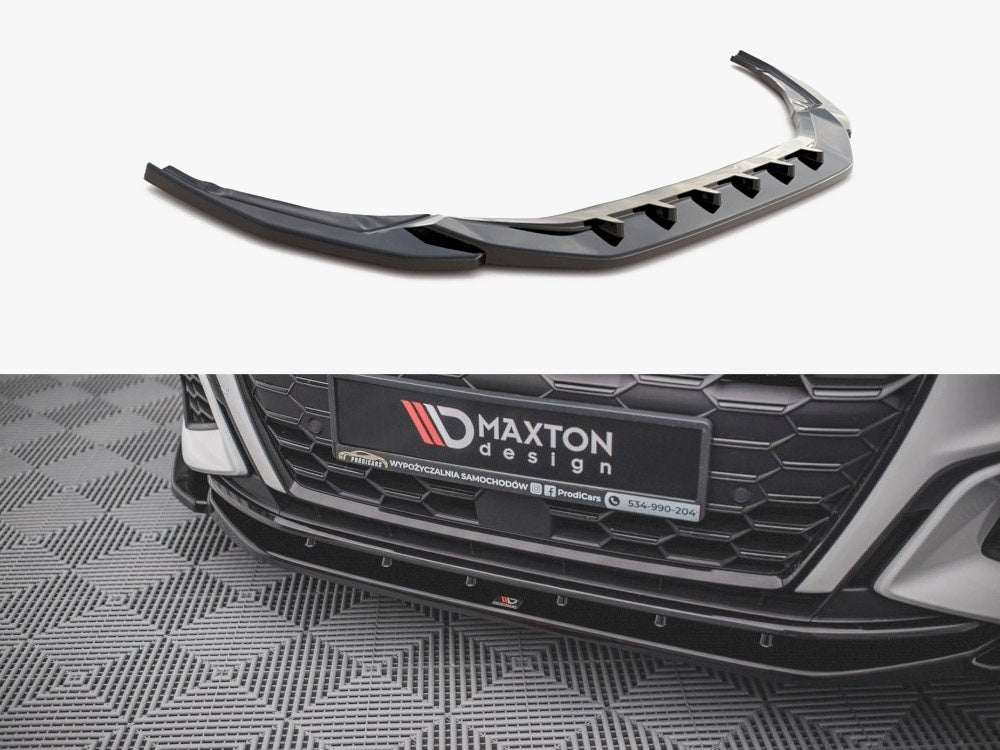 Maxton Design Front Splitter V.4 Audi S3 / A3 S-Line 8Y