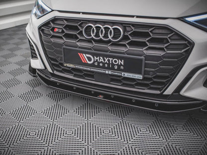 Maxton Design Front Splitter V.4 Audi S3 / A3 S-Line 8Y