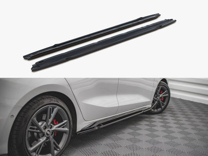 Maxton Design Side Skirts Diffusers V.1 Audi S3 / A3 S-Line 8Y