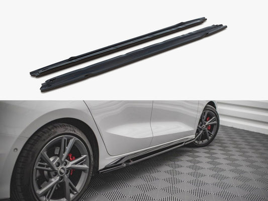 Maxton Design Side Skirts Diffusers V.1 Audi S3 / A3 S-Line 8Y