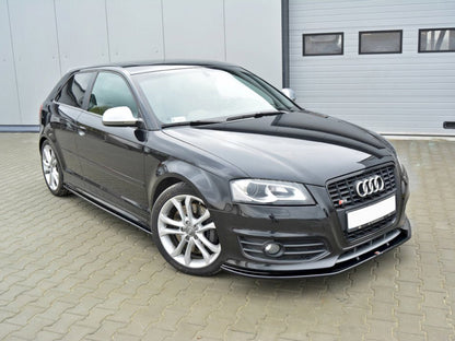 Maxton Design Front Splitter V.2 Audi S3 8P (Facelift Model) 2009-2013
