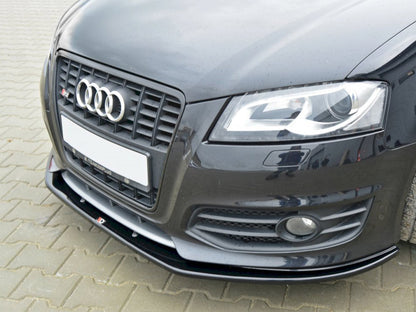 Maxton Design Front Splitter V.2 Audi S3 8P (Facelift Model) 2009-2013