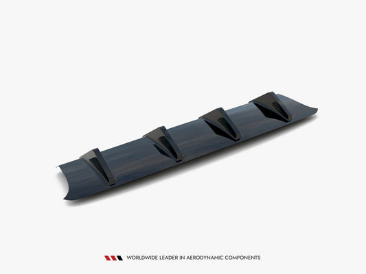 Maxton Design Rear Valance Audi S3 8V FL Hatchback - Carbon Look