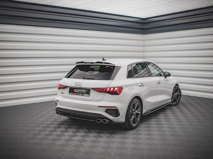 Maxton Design Rear Splitter Audi S3 Sportback 8Y