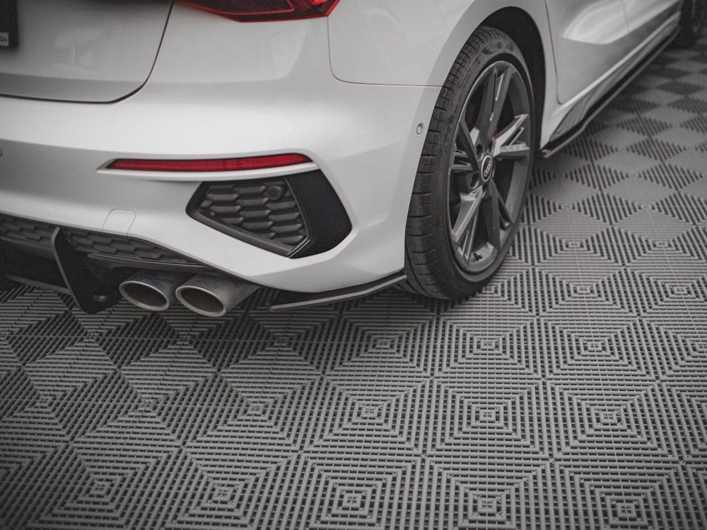 Maxton Design Street PRO Rear Side Splitters Audi S3 Sportback 8Y