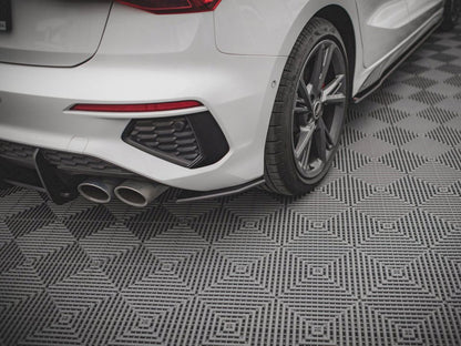 Maxton Design Street PRO Rear Side Splitters Audi S3 Sportback 8Y