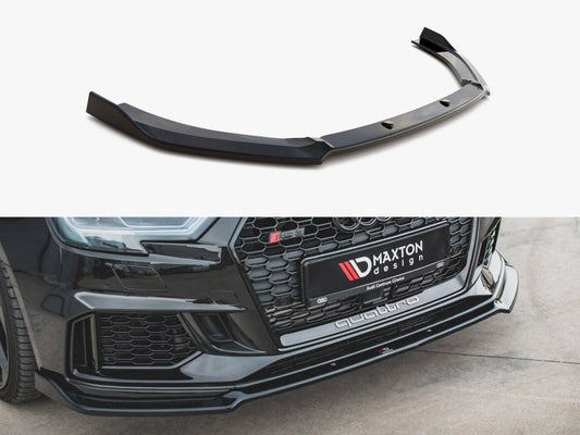 Maxton Design Front Splitter V.3 Audi RS3 8V Facelift (2017-UP)