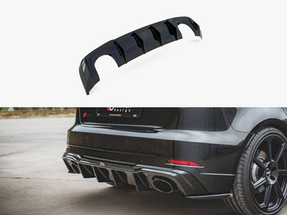 Maxton Design Rear Valance V.2 Audi RS3 8V Sportback Facelift