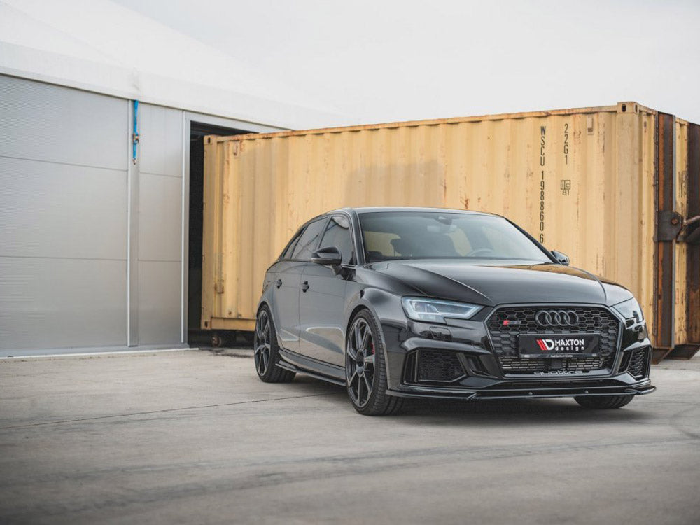 Maxton Design Side Skirts Diffusers V.2 Audi RS3 8V Sportback Facelift (2017-UP)