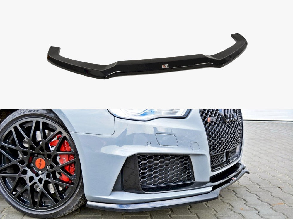 Maxton Design Front Splitter V.1 Audi RS3 8VA Sportback Pre-Facelift (2015-2016)