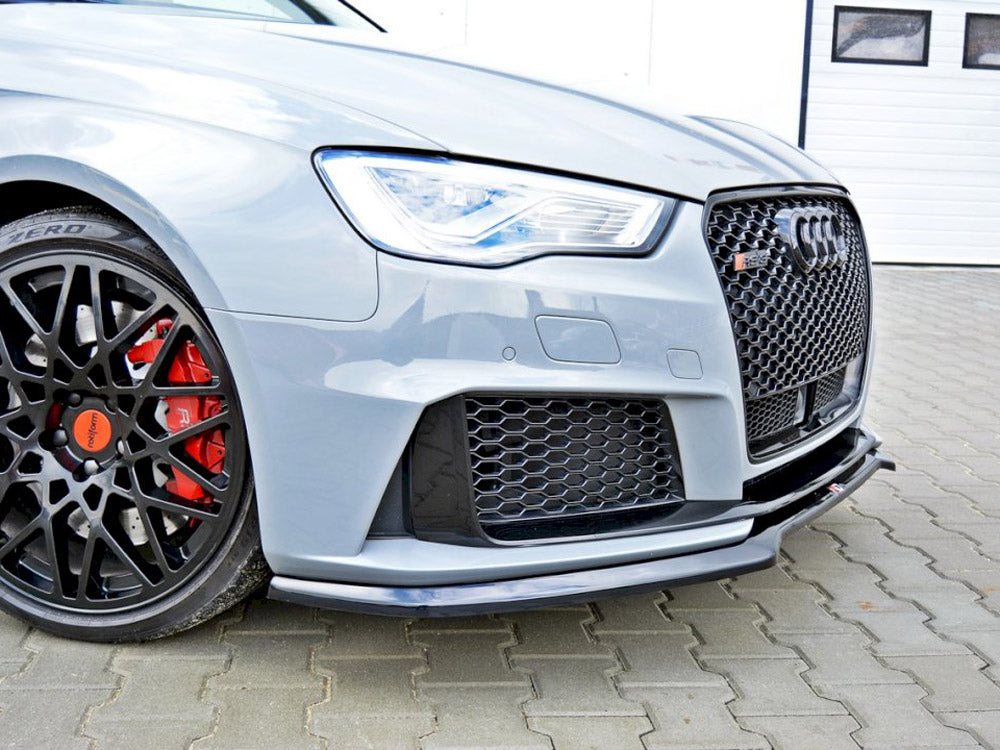 Maxton Design Front Splitter V.1 Audi RS3 8VA Sportback Pre-Facelift (2015-2016)