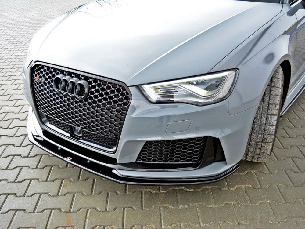 Maxton Design Front Splitter V.2 Audi RS3 8VA Sportback Pre-facelift (2015-2016)